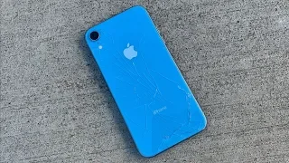 iPhone XR DROP TEST!