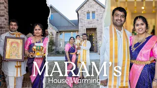 Maram's House Warming Ceremony | Dallas,Texas | 4k | Candid Mocktales