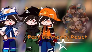 past elementals react [AU] || 2nd tier👍 || boboiboy reacts 1/? (short) || • Yu Seaonshinn 💭