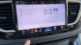 How to Reset Screen and CarPlay on Chrysler Pacifica Minivan