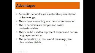 Semantic nets and Frames in AI