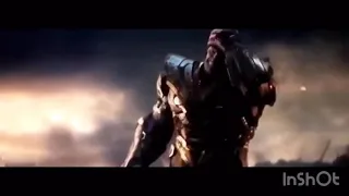 Thanos Breaks Captain America Shield | In | Endgame