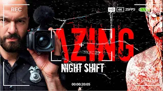 АНАЛОГОВЫЙ VHS ХОРРОР в стиле Found Footage Hazing Night Shift прохождение horror от @Yancritic