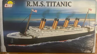 Cobi R.M.S Titanic scale 1:450 | speed build  and review