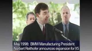 All New 2011 BMW X3 and Spartanburg Plant Expansion Dedication Ceremony (part 2 of 4)