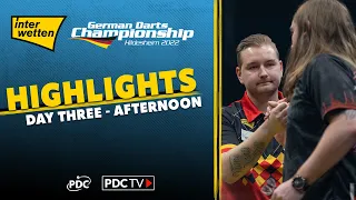 Day Three Afternoon Highlights | 2022 German Darts Championship