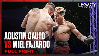 FILIPINO BOXER WINS! Agustin Mauro Gauto vs Miel Fajardo | FULL FIGHT | LEGACY BOXING SERIES DUBAI