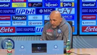 MILAN-NAPOLI SPALLETTI  CONFERENZA STAMPA  CHAMPIONS LEAGUE