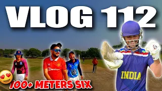 LONGEST SIX OF MY LIFE😍| 700+ Runs in 40 overs match🔥| Cricket Cardio Match Vlog