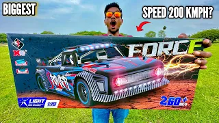 RC Thunder Speed Force Brushless Wltoys 104072 Car Unboxing & Testing- Chatpat toy tv