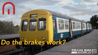 Train Sim World 2 - Do the brakes work?? - Tees Valley Line