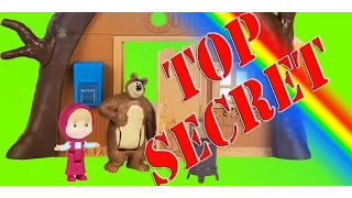 Маша и Медведь топ 5 страшных тайн Мишки Мультик для детей Игрушки Игры для девочек