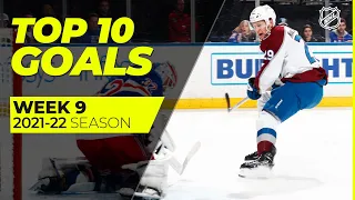 Top 10 Goals from Week 9 of the 2021-22 NHL Season