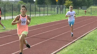 10, 11 i 12-latki - bieg na 600 m chłopców 2021 zawody lekkoatletyczne