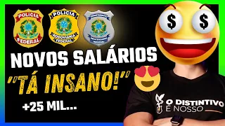 Polícia Federal, PRF e DEPEN: reajuste salarial aprovado na Câmara; confira os valores! É INSANO! ⚡️