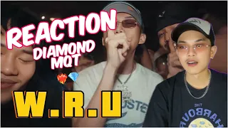 W.R.U - DIAMOND MQT ft. SARUN , SPRITE💎❤️‍🔥 (Official Music Video) | Reaction Thiwlife EP:9