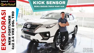 Explorasi New FORTUNER TRD 2019 Dengan Fitur Kick Sensor Grade Tertinggi Toyota Indonesia