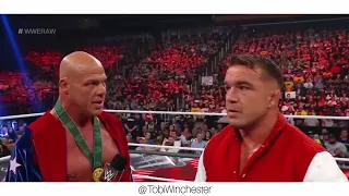 Kurt Angle & Chad Gable Shoosh Battle || RAW Segment 08/29/22