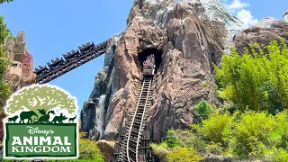 Front Row POV: Expedition Everest at Disney's Animal Kingdom - Epic Himalayan Adventure! | 4k HD