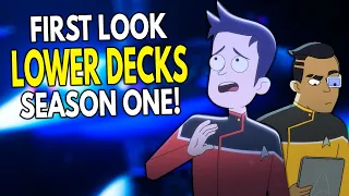 NEW FIRST Look at STAR TREK: Lower Decks Season One!