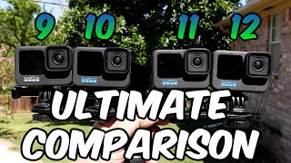 GoPro Hero 12 Ultimate Comparison