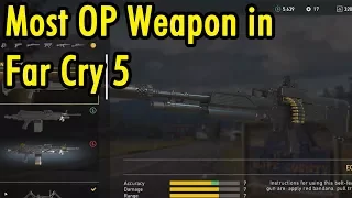 Most OP Weapon in Far Cry 5  - The M60 LMG - xBeau Gaming