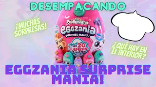 ¡Desempaquetando! Zuru Rainbocorns Eggzania Surprise Mania: Más de 20 sorpresas en el interior!