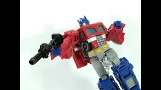 Transformers War for Cybertron SIEGE Optimus Prime Chefatron Toy Review