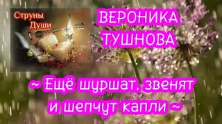 🌺🍃 Вероника Тушнова ~ Ещё шуршат, звенят и шепчут капли ~ 🍃🌺