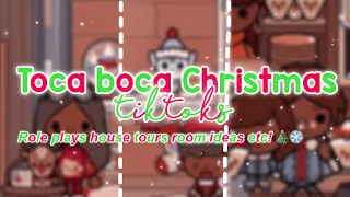 AESTHETIC TOCA BOCA CHRISTMAS  🎄✨❄️ *roleplays house tours room ideas etc*