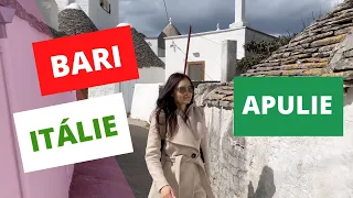 BARI, ITÁLIE 🇮🇹 co vidět, restaurace, výlety do okolí 🇮🇹MATERA, ALBEROBELLO, pláže a KOLIK TO STOJÍ