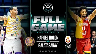 Hapoel Atsmon Holon v Galatasaray NEF | Full Game | Basketball Champions League 2022/23