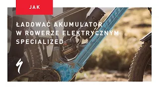 Jak ładować akumulator w rowerze elektrycznym Specialized Turbo