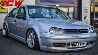 VW Jetta MK4 GORA Bagged on BBS RC Rims Tuning Project by Ash