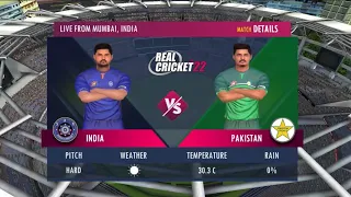 India ne banaye 2 overs me 50 runs 👀 kya Pakistan Jeet payega ye match