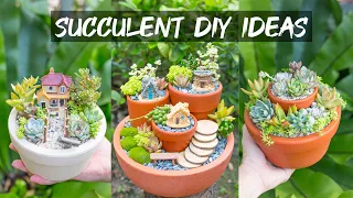 30 Succulent DIY ideas| 30 Ý tưởng trang trí sen đá tuyệt đẹp |多肉植物| 다육이들 | Suculentas