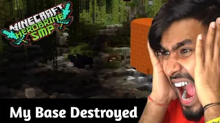 @UjjwalGamer Base Got Destroyed by Boss Gang in Herobrine Smp|Herobrine Smp Techno Gamerz|