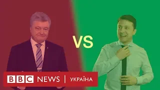 Вибори 2019: Зеленський і Порошенко мовою цифр та фактів