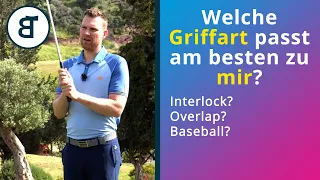 Welcher Golfgriff passt zu mir? Interlock, Overlap oder Baseball? Golftechnik | Golfschwung