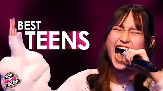 BEST TEEN Singing Auditions on Got Talent 2023!