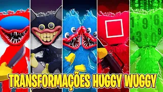 49 TRANSFORMAÇÕES DE HUGGY WUGGY NO ROBLOX🤩