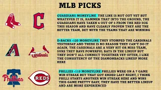 NBA and MLB Picks April 24, 2024 Best Bets