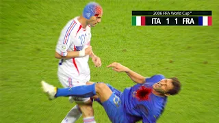 When Zidane Headbutted Materazzi Hard - Final World Cup 2006