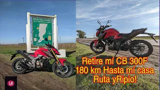 Retire Mí CB 300 F 180Km Hasta Mí Casa Ruta yRipio