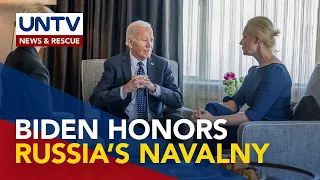 Biden meets Russian opposition leader Alexey Navalny’s widow