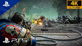 Warhammer 40,000: Space Marine 2 NEW 6 Minutes Exclusive Gameplay Extended Trailer (4K HDR 60FPS)