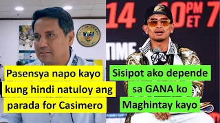 Casimero to Ormoc LGU: Hintayin nyo ang GANA ko