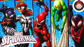 Unboxing Marvel Spider-Man Titan Hero Series 12-Inch Figures - Venom Carnage Spider-Girl & More