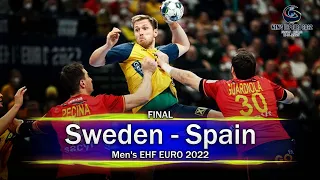 01/30/2022 Sweden - Spain. The final. Highlights