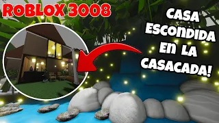 🤫🌳CASA SECRETA EN UNA CASCADA EN SCP-3008! (Roblox)🔨